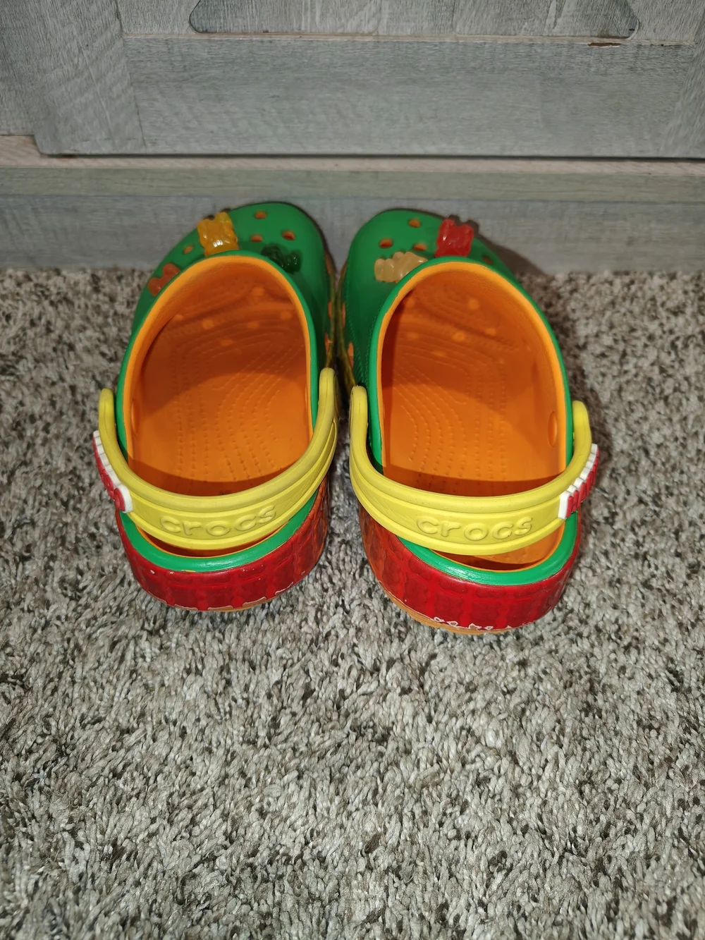 Crocs Kids' Haribo Gummy Bears Classic Clogs Green Size 12c